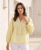 Arabella Italian Linen Gauze Shirt