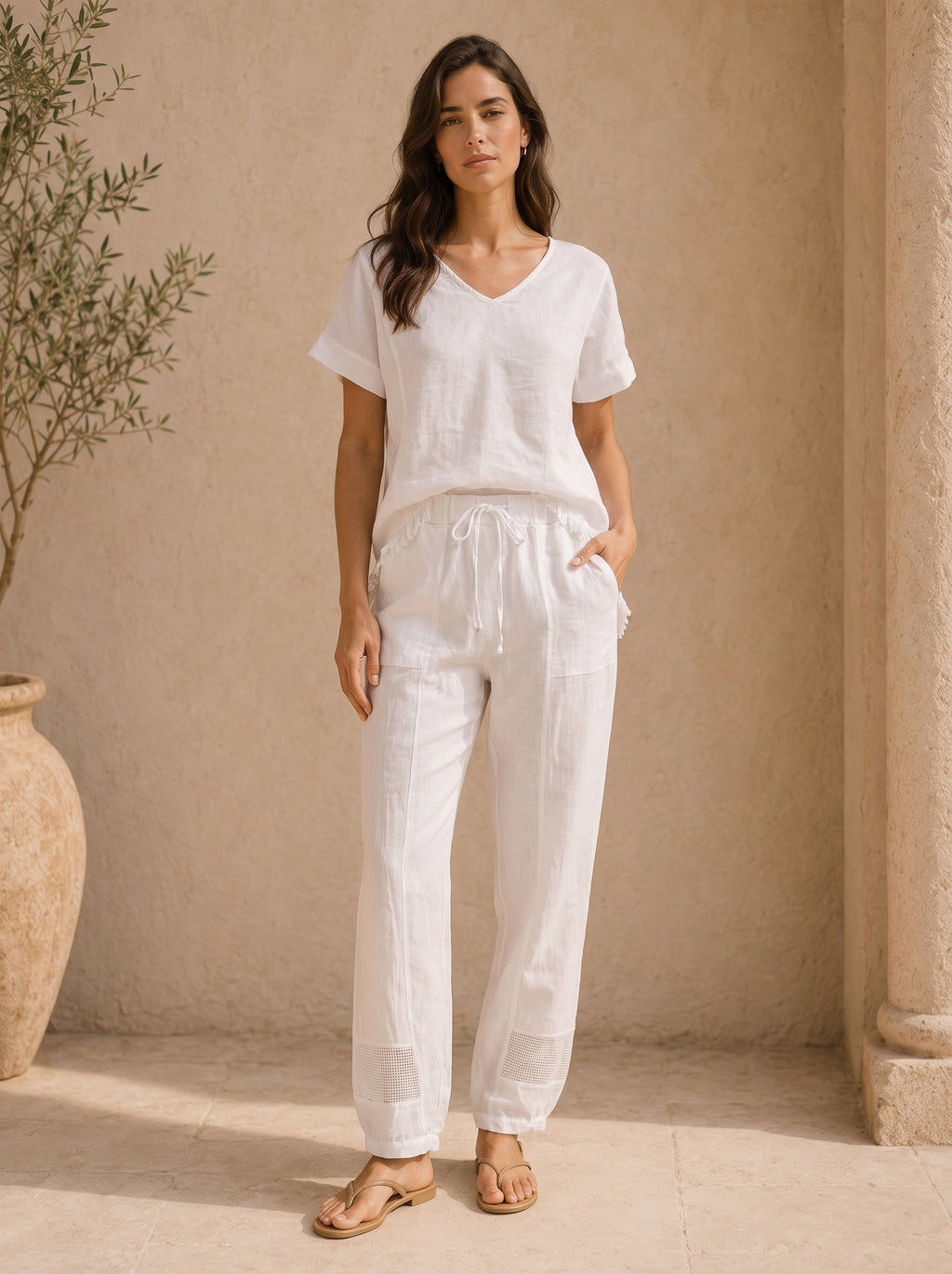 Arden Relaxed Linen Pant
