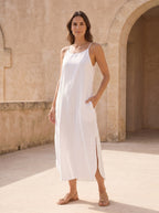 Emily Italian Linen Dress