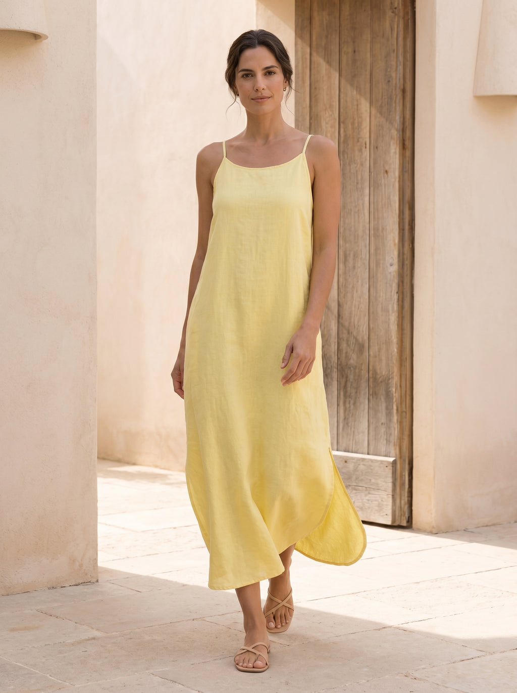 Emily Italian Linen Dress