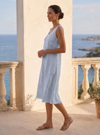 Lucia Italian Linen Dress