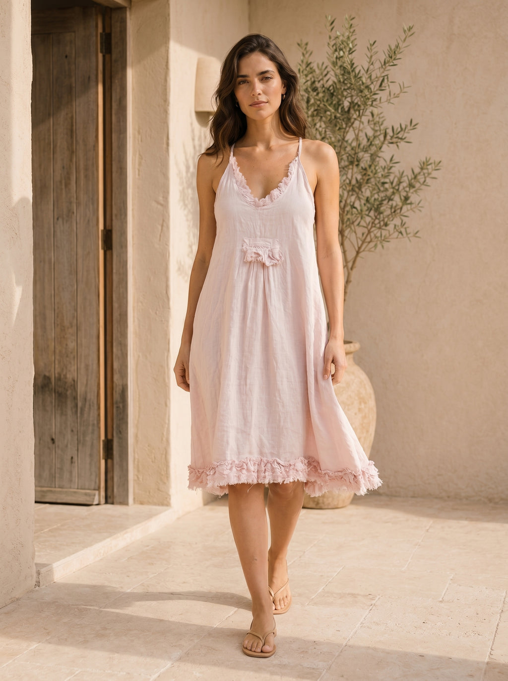 Tilly Italian Linen Dress