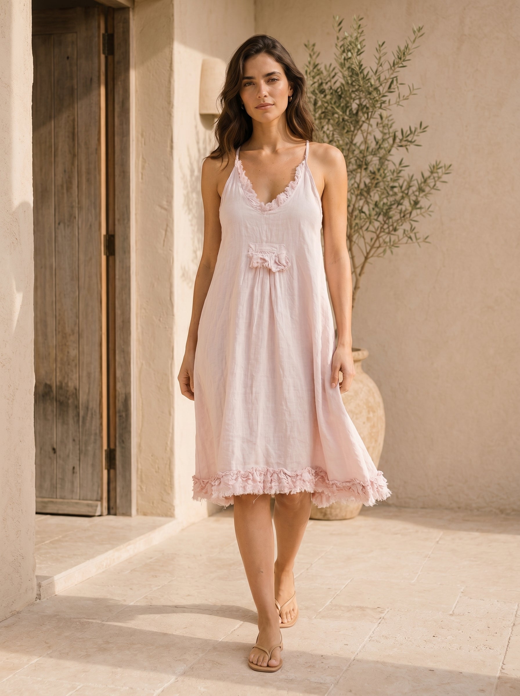 Tilly Italian Linen Dress